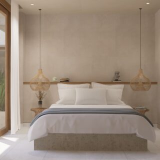 DTJS VILLA 1 Interior bedroom 1 view 1