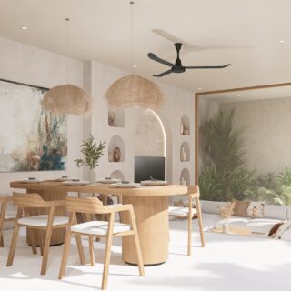 DTJS VILLA 1 Interior living dining